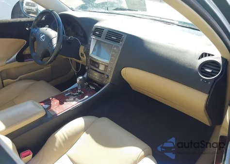 2008 Lexus Is 250 из США, поврежденный, VIN JTHBK262X82070031